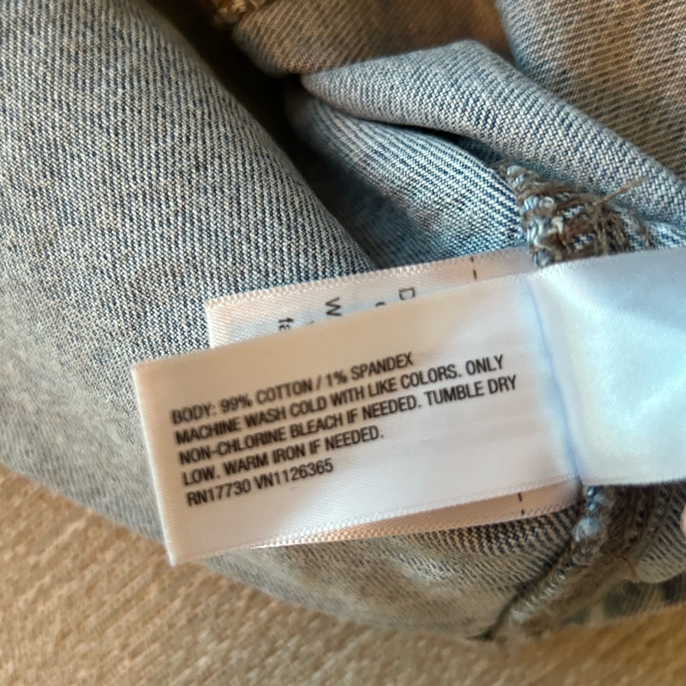 Universal Thread Light Blue Denim Vest (Target) - Picture 5 of 6